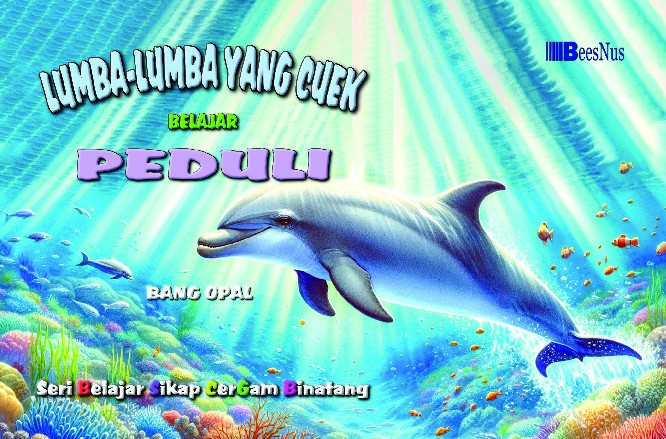 Seri Belajar Sikap Cergam Binatang Lumba-Lumba yang Cuek Belajar Peduli 